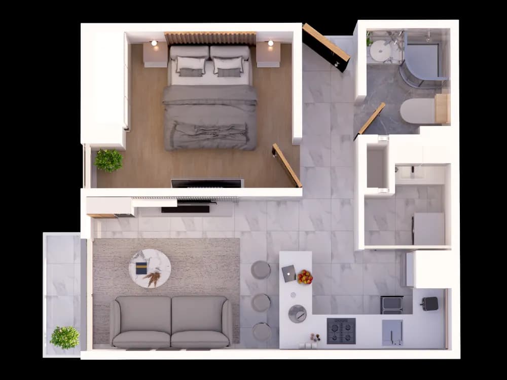 Dossier - Dormitorio Tipo G