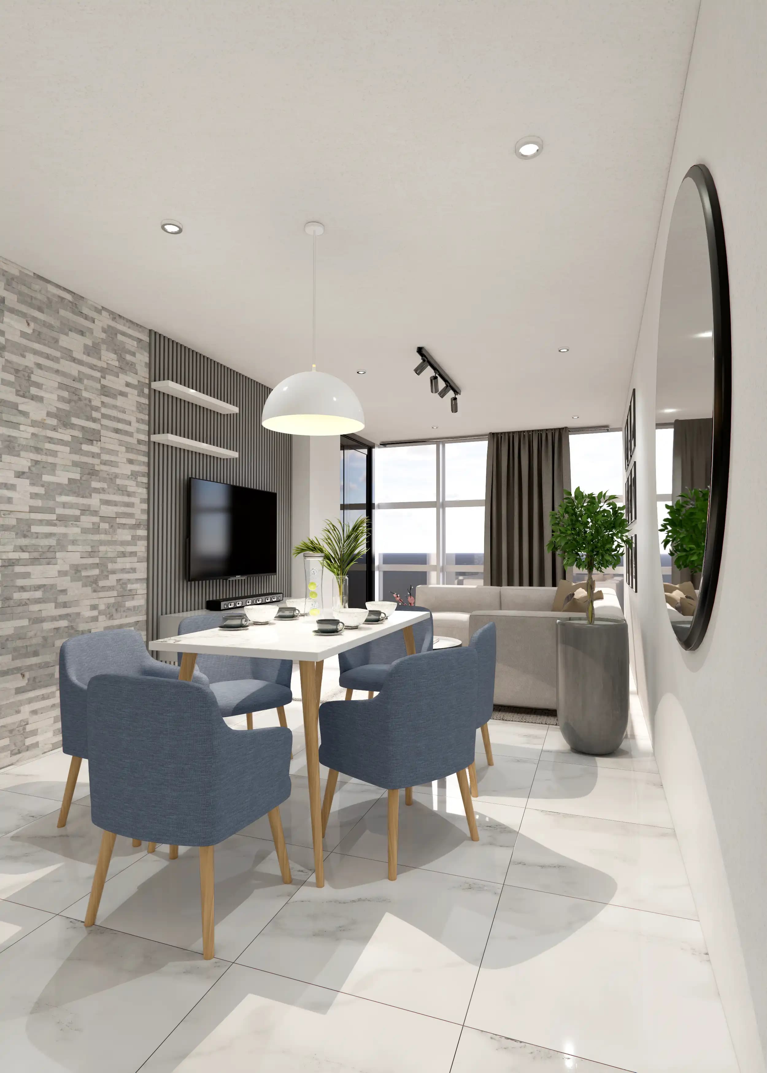 Interior del Tipo C en Torres Titanium Huancayo - Vista 1